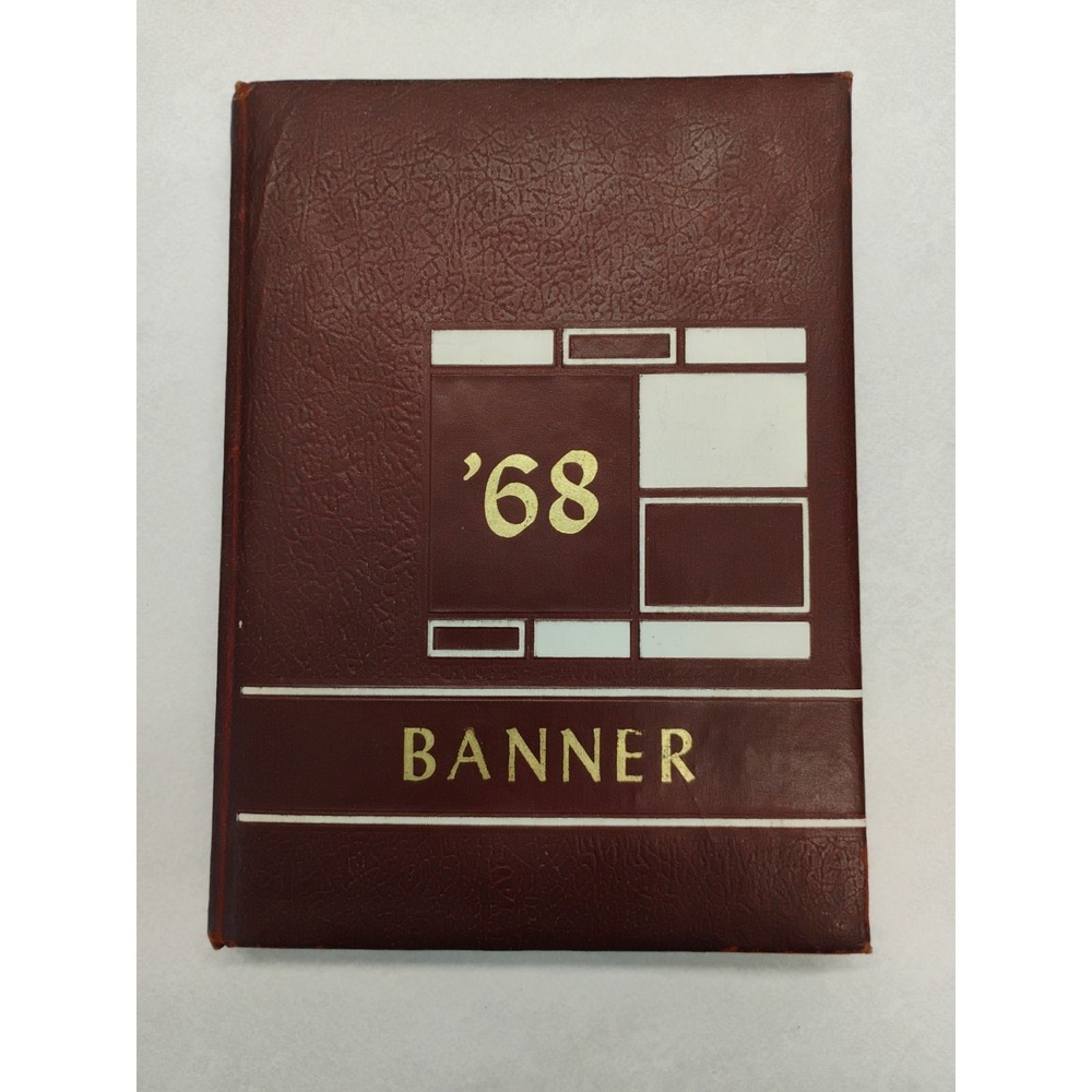 1968 Livermore Falls High School Andies THE BANNER Yearbook Maine